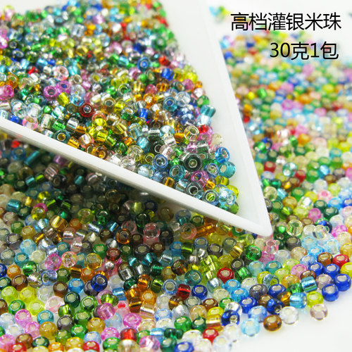 diy高档玻璃十字绣散珠