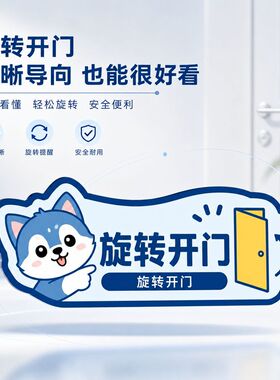 亚克力UV印刷旋转开门提