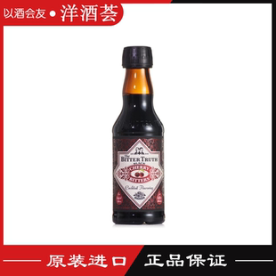 比特储斯黑樱桃苦味酒BitterTruth BlackCherry苦精Bitters 200ml