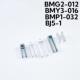 支架BMP1 BJ5 032 012 SMC气缸磁性开关固定安装 016 BMG2 BMY3