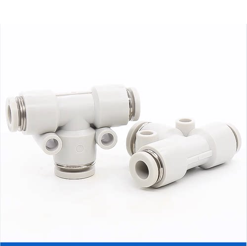 PEG/PEW-10-8-6-4气管三通接头PE