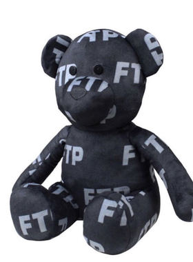 【现货】FTP All Over TeddyBear 毛绒玩具熊fuck the population