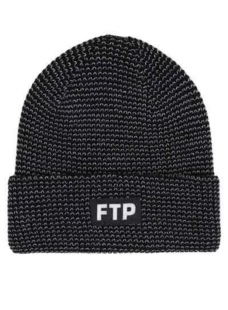 【现货】FTP反光针织无檐小便帽夜间反光丝户外运动防风保暖帽子