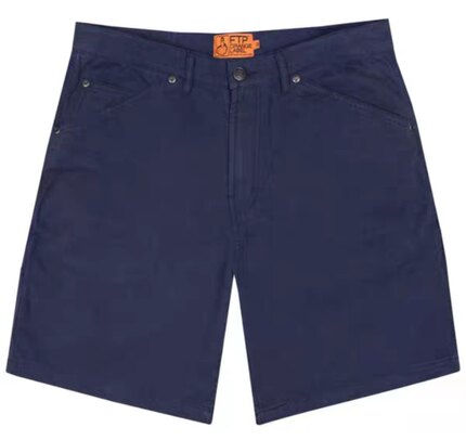 【现货】FTP工装短裤夏休闲热裤海军蓝刺绣FUCT美潮牌