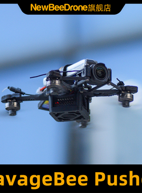 NewBeeDrone SavageBee Pusher 碳钎维高清航拍反推FPV穿越机