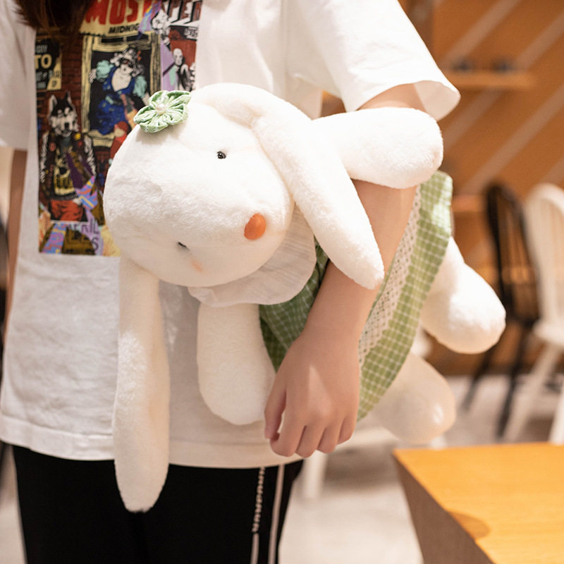 可爱动物玩偶衣服可换公仔毛绒玩具布娃娃儿童女孩生日礼物抱枕女