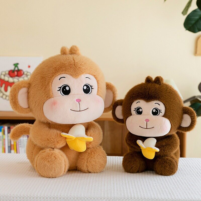 可爱仿真猴子公仔生日礼物