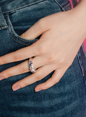 MINT THERAPY闪耀星芒星云渐变粉戒指女气质630AKAVE