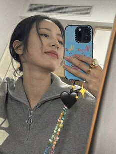 【周雨彤同款】天然母贝复古宽戒UNFOLDS月光大宝石珍珠指环63OAK