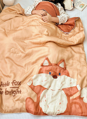 60兰精天丝a类儿童夏凉被凉感冰丝婴儿薄被幼儿园宝宝午睡空调被