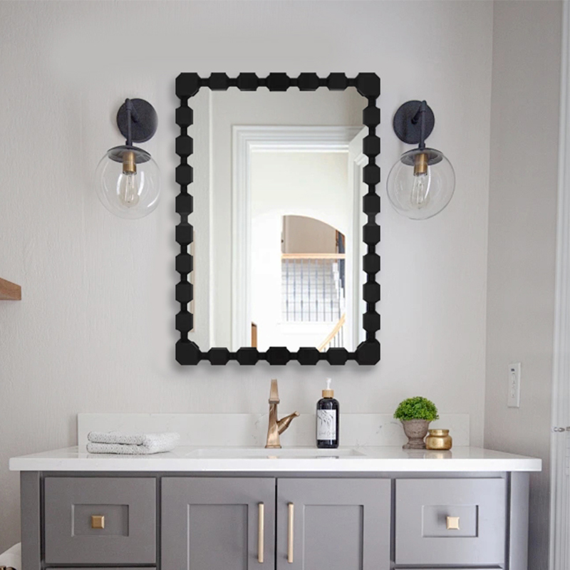 创意基地卫生间镜壁挂墙化妆镜