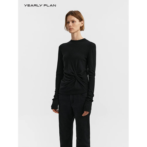 设计师柔软亲肤针织打底衫