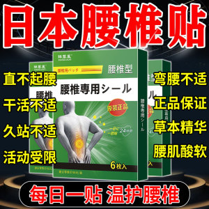 日本腰椎部位型贴膏腰椎不适疼痛