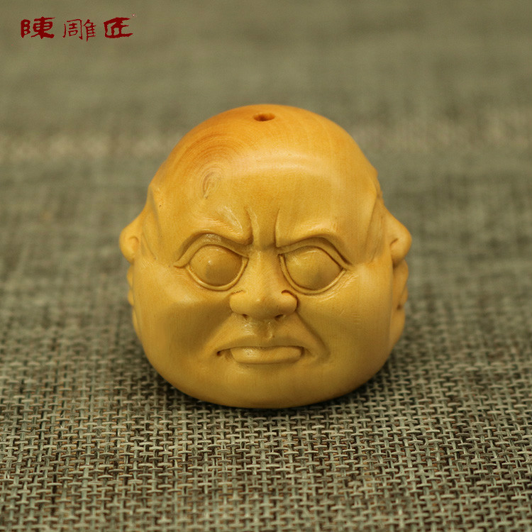 四面佛风水黄杨木雕刻满减特惠