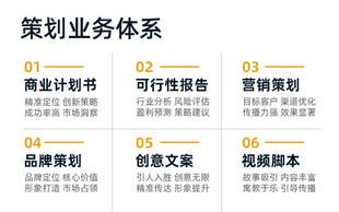创业商业计划书项目策划招商项目路演可行性研究报告撰写