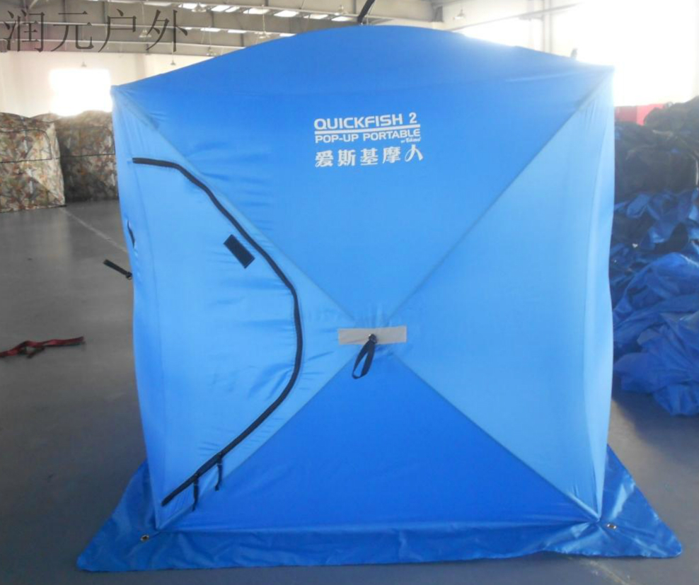 爱斯基3人保暖冬钓透光帐篷