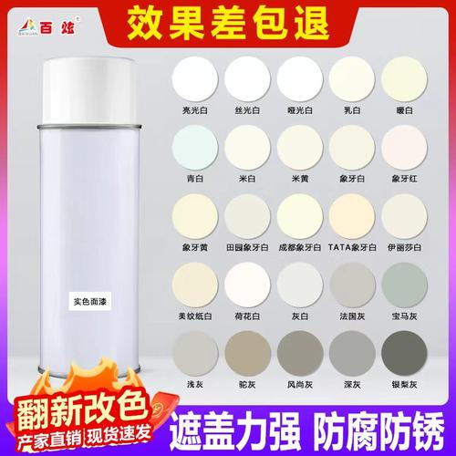 百炫厂家专业修补改色自喷漆
