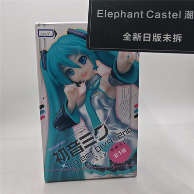 日版SEGA 初音未来 Project DIVA 单手比耶 公式服 景品手办 正版