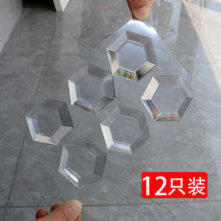 透明无痕防撞贴门后门把手防撞神器冰箱门防撞垫加厚软硅胶静音