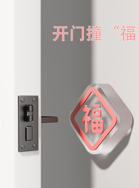 加厚开门撞福门把手防撞垫