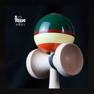 塔斯剑玉 Tasse kendama T4系列亚当1.0专业剑球比赛选手同款玩具