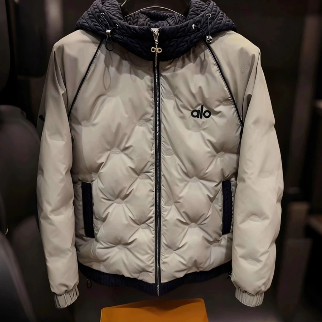 2025冬季棉服alo男款衣服男装男士休闲百搭宽松外套学生韩版痞帅