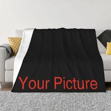 Your Picture Blanket ver Coral Fleece Plush Customized DIY P