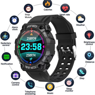 FD68S New Smart Watches Men Women Bluetooth Smartwatch Touch