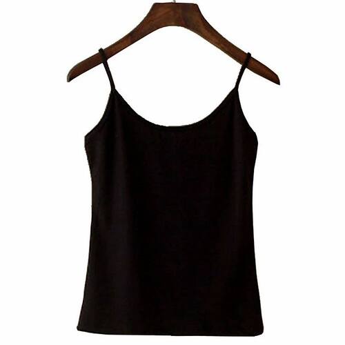 Summer Sexy White Tank Top Women O-neck Black Casual Sleevel