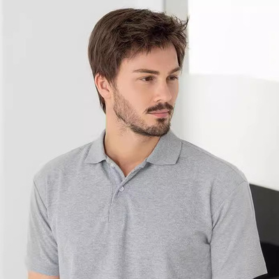 Temu/shein Men's Short Hair Fluffy High Temperature Silk Che