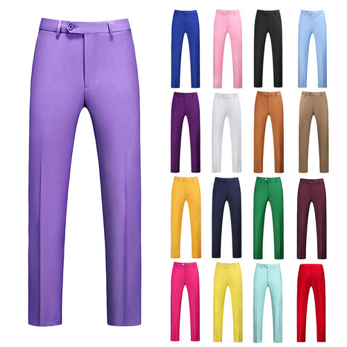 Business Casual Professional Formal Suit Trousers For Fat Me