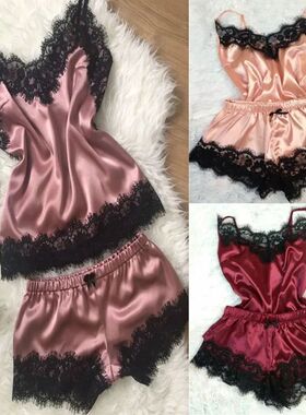 Sexy Women Lace Sleepwear Plus Size Lace Comfortable Lingeri
