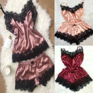 Sexy Women Lace Sleepwear Plus Size Lace Comfortable Lingeri