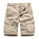 Men Beach 2024 Cropped Pants Shorts Cott