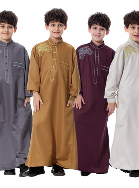 Ready Stock Of Middle Eastern Teen Boy's Robe, Th874, Hot Sa