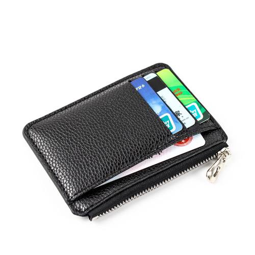 Stylish And Creative Zipper Card Bag Large Capacity Ultra-th