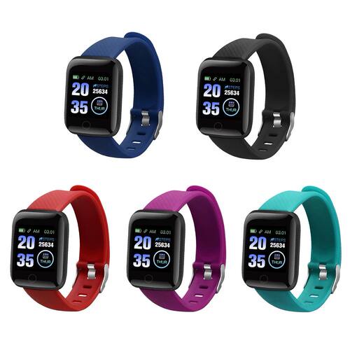 Heart Rate Monitor Sport Watch Fitness Step Counter Smart Br