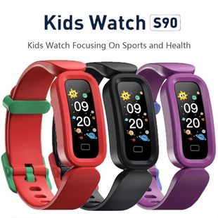 S90 Smart Bracelet Kids Alarm Clock Learning Heart Rate Slee