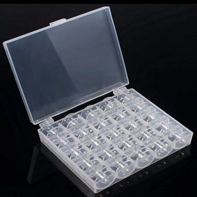 Sewing Accessories Tools 25Pc Sewing Machine Bobbins Spools
