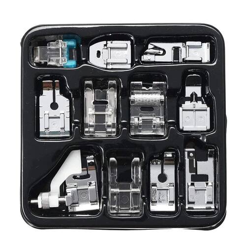 Presser Feet Set 11Pcs Snap On Sewing Machine Foot for Home
