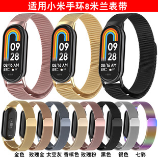 Xinyuan Shuntong Is Suitable For Xiaomi Band 8 Milanese Stra