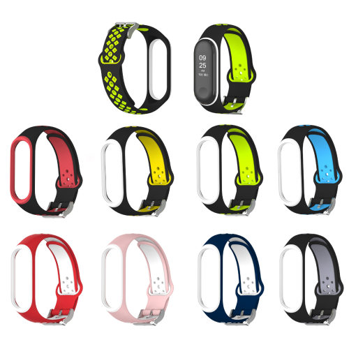 Suitable For Xiaomi Mi Band 34 Watch Strap, Two-color Smart