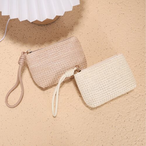 -woven Small Wallet in Wallet Porle Handheld Clutch Key Card