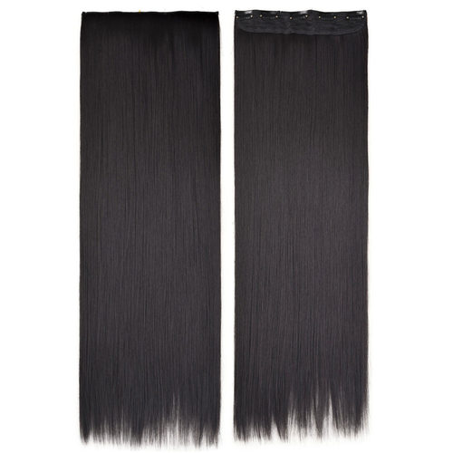 80cm Hair Extension Ultra-long Straight Hair Piece 5 Card An