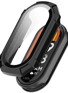 Full ver Case Glass for For Xiaomi Mi Band 8 7  Screen Prote