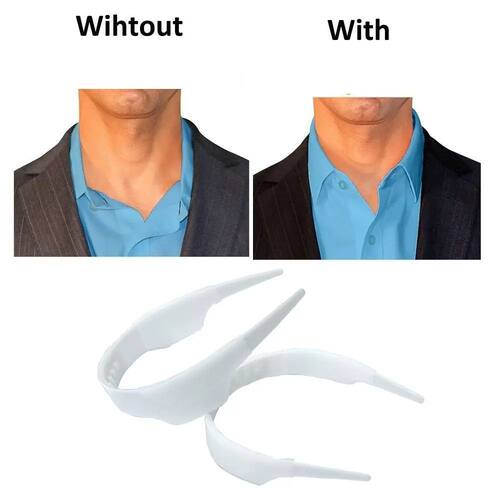 Adjustable Shirt Collar Support Shaper New Collar Stays Bund