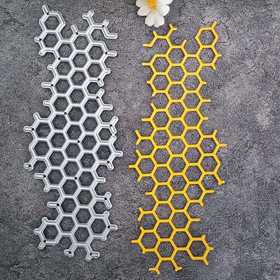 Honeycomb Metal Cutting Dies Stencils Scrapbooking Decorativ