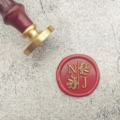 DIY customize double Name 2 initials personalized Letter sta