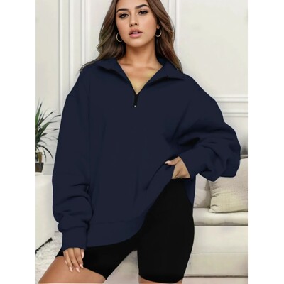 2024 Autumn And Winter New Style Casual Jacket Half Zipper v