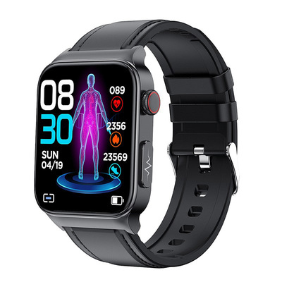 E500 Blood Glucose Smart Watch Heart Rate Blood Oxygen Blood